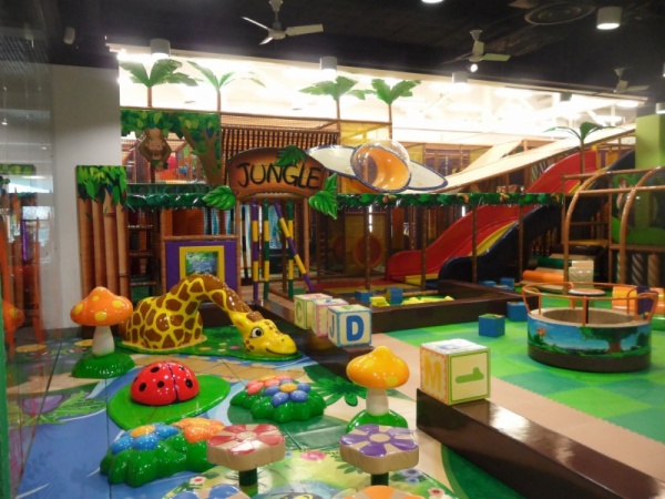 奇樂兒室內兒童樂園貝貝區軟膠組合主題產品無動力游樂設備廠家定制